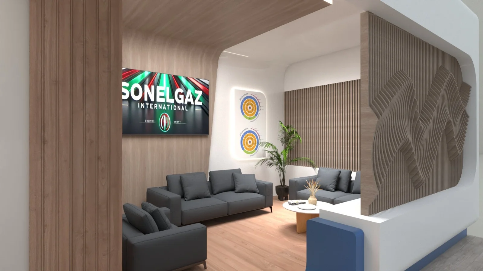 Conception & réalisation d'un stand Personnalisé- SONELGAZ INTERNATIONAL — 5