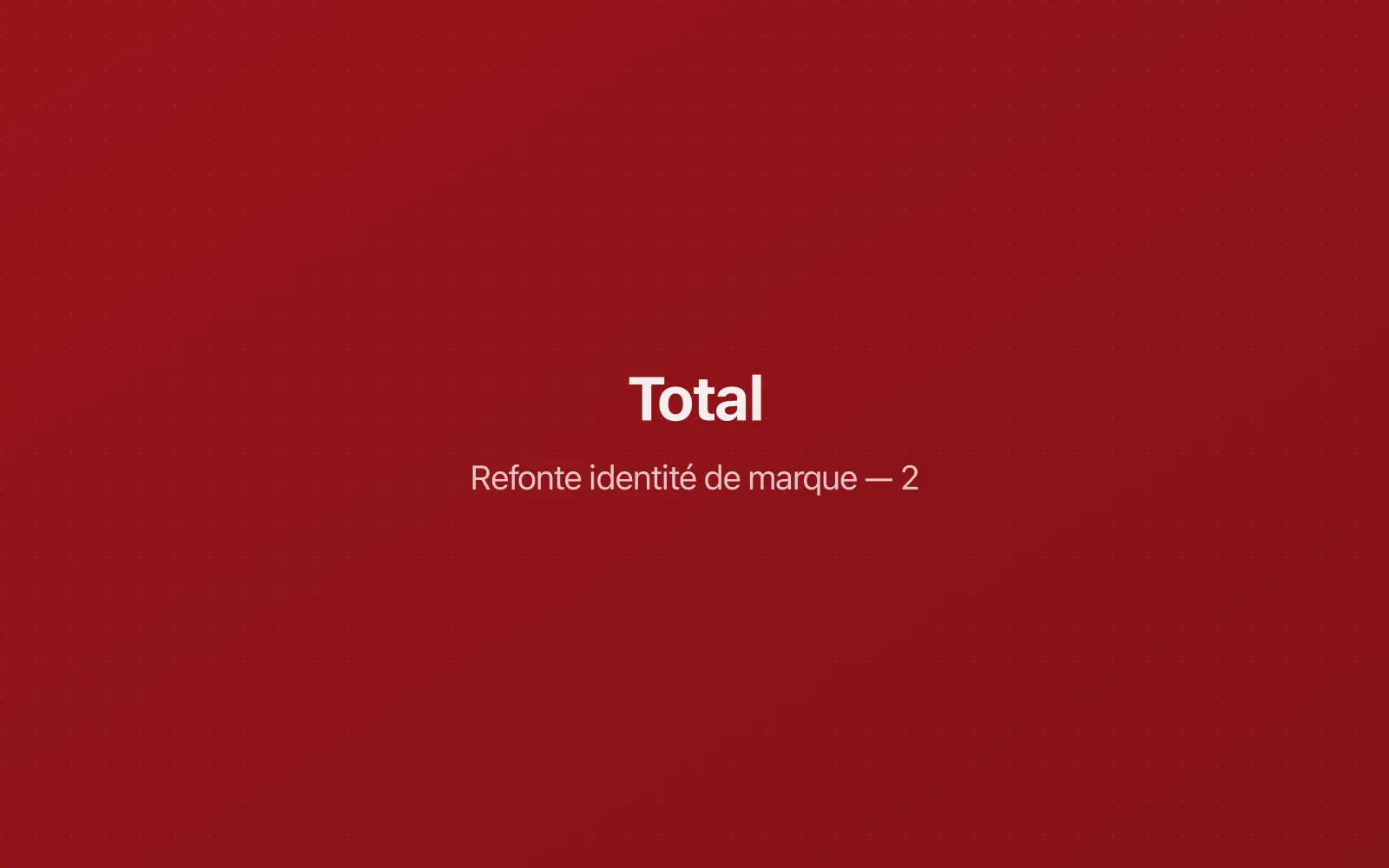 Refonte identité de marque — 2