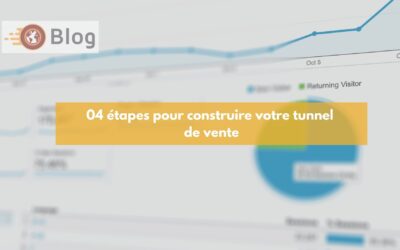 04 étapes pour construire votre tunnel de vente